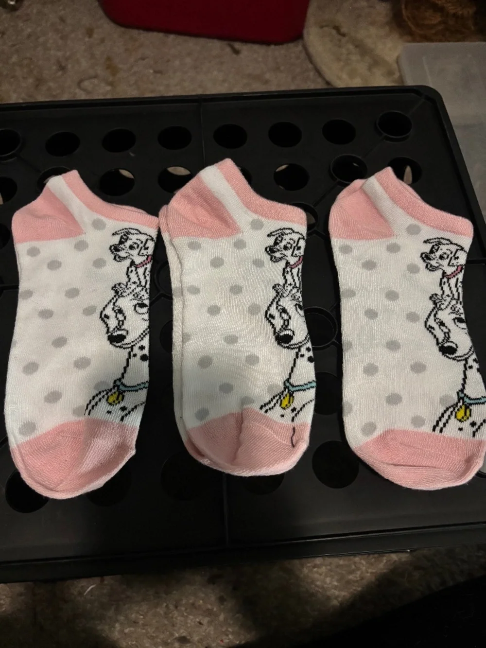 Disney Women Dog socks x 3